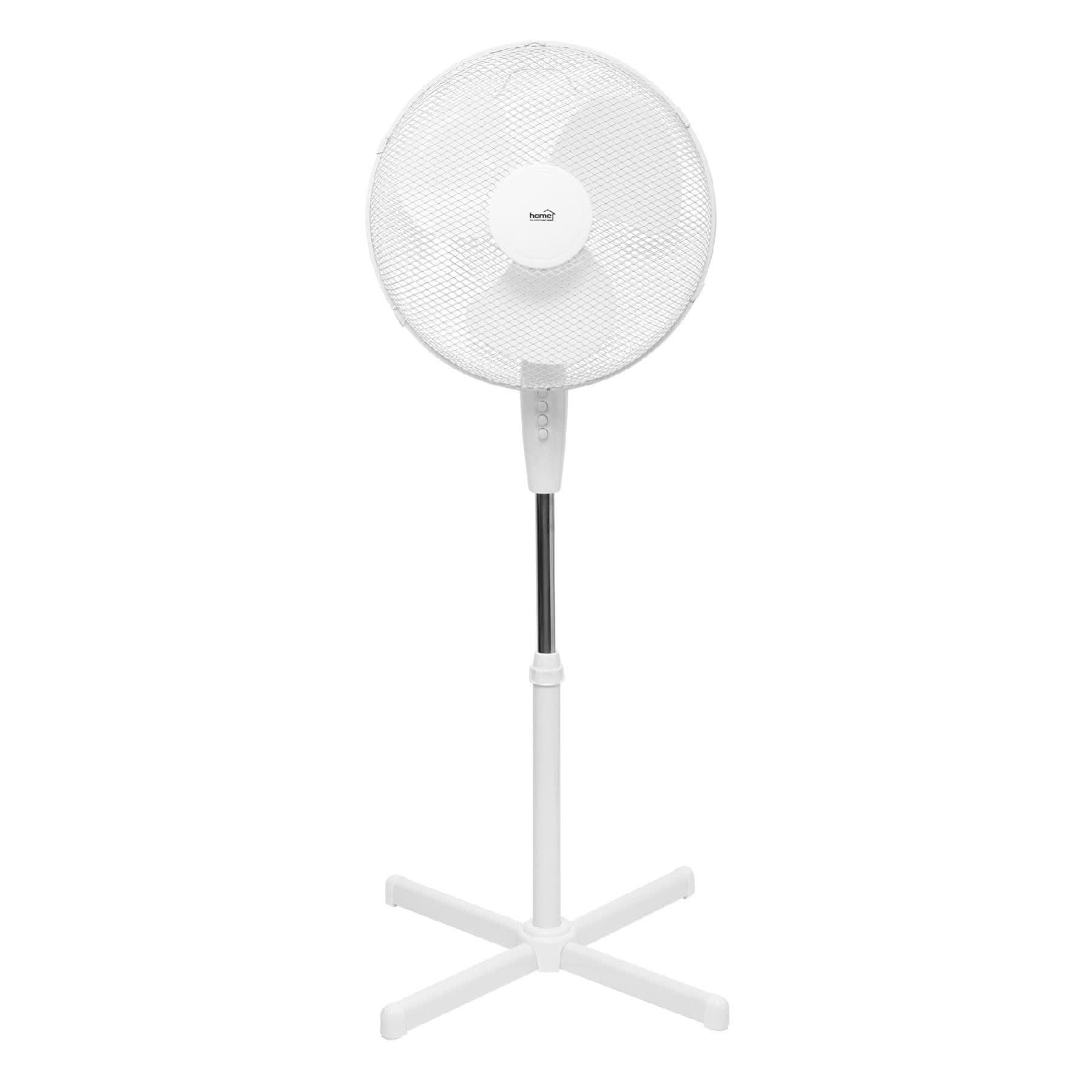 Ventilator cu stativ alb 40 cm 45W 3 trepte viteza model SF40WH