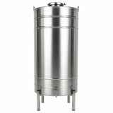 Butoi INOX 180L, AISI 304, capac clamp, robinet INOX
