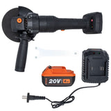 Polizor unghiular pe acumulator STROMO AGA216, 20V, 4Ah, motor brushless, 7450 rot/min, disc 125 mm