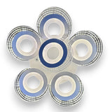 Lustra LED Cercuri 150W, 6 Brate, 550x130 mm, 3 Culori, IR
