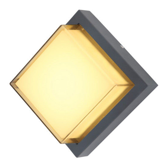 Aplica LED exterior, 12W, 1080 lm, 160x160x100 mm