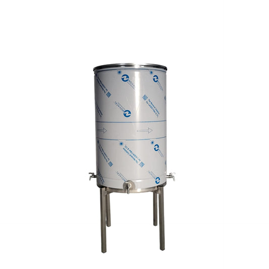 Vas agheasma PROFESIONAL INOX 80 L cu suport si 3 robineti