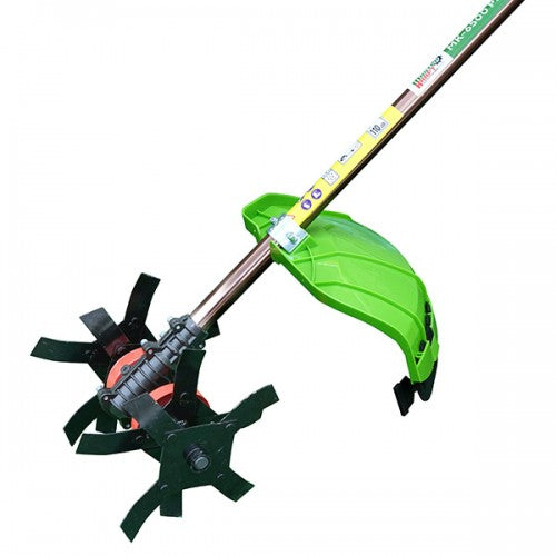 Motocoasa Master Kraft MK-6500, 6.5 CP, motor 2 timpi, cu lama de drujba si cultivator, kit accesorii complet