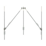 Set colt gard T-post 5 conectori 11 suruburi 13 piulite 10 capace plastic