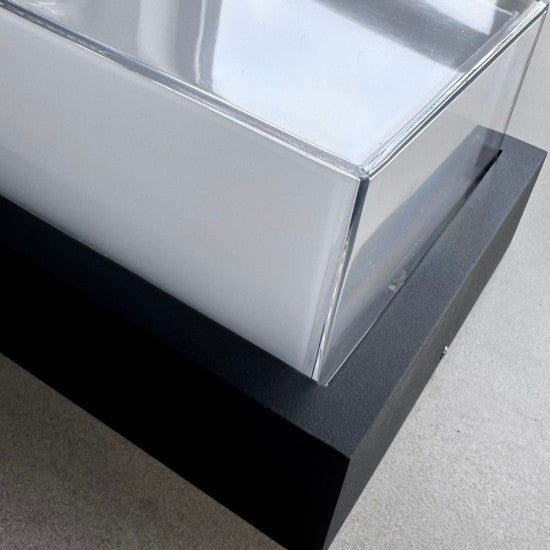 Aplica LED exterior, 12W, 1080 lm, 160x160x100 mm