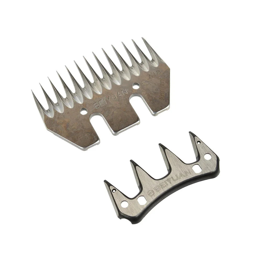 Set cutite schimb 13D+4D pentru masina electrica tuns oi – universal, otel durabil