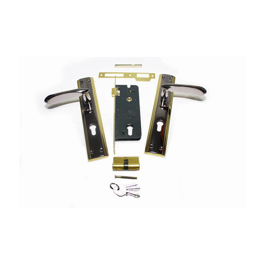 Broasca cu butuc si silduri L128 BN-GP, yala metalica rezistenta