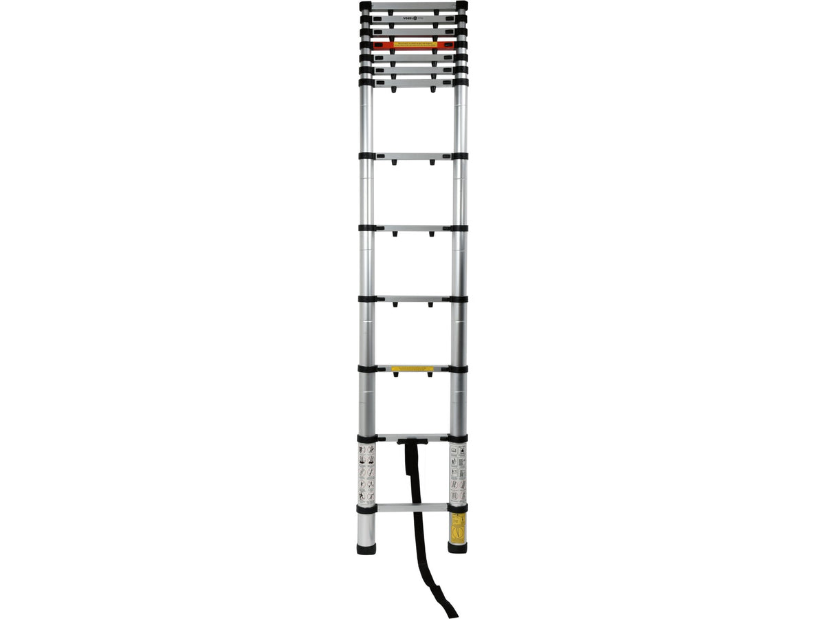 SCARĂ TELESCOPICĂ DIN ALUMINIU 3.8M, 13 TREPTE