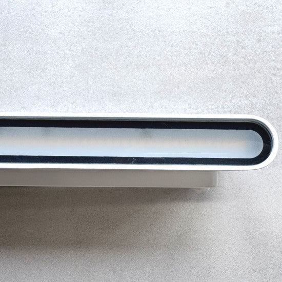 Aplica LED Long extra-plata, 24W, 2160 lm, 300x98x40 mm