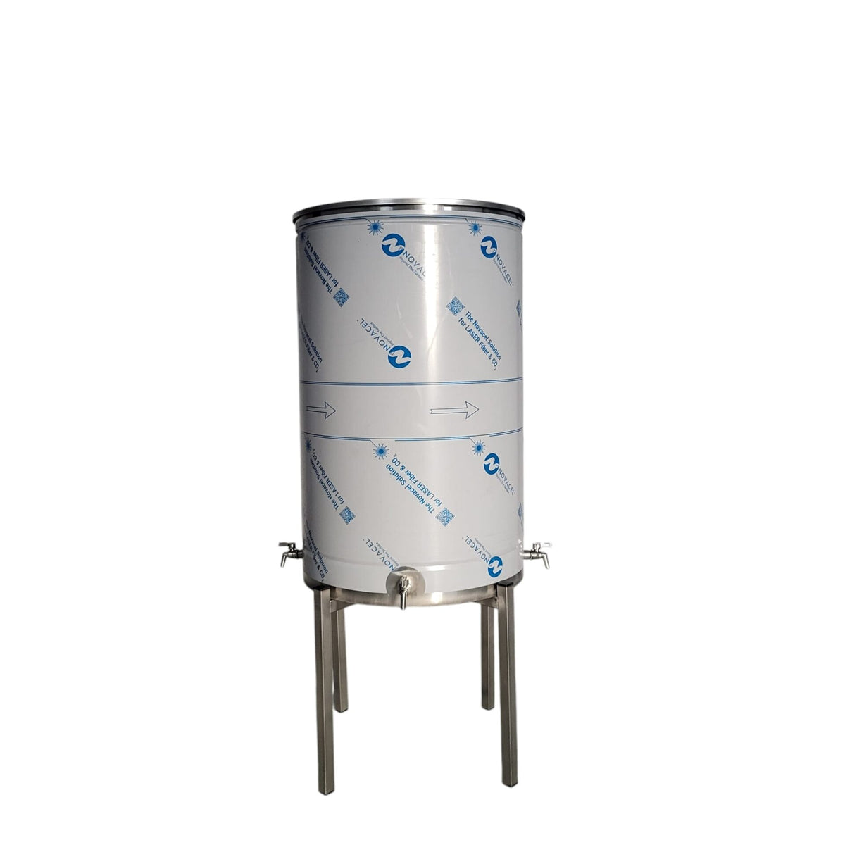 Vas agheasma INOX 120 L cu suport si 3 robineti