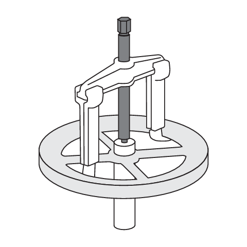 Set extractor rulmenti 12 piese, profesional, brațe reglabile pentru demontare interna si externa