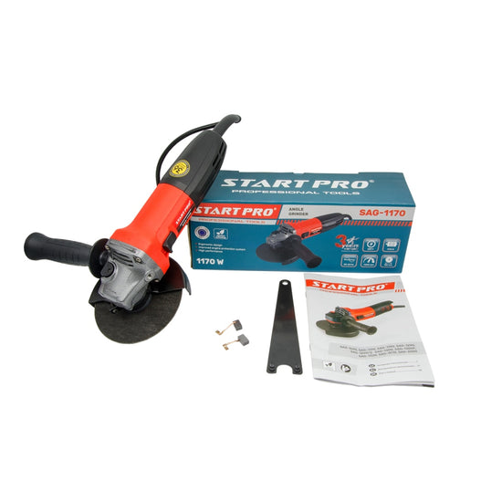 Polizor unghiular StartPro, 720W, 11000 rpm, 125 mm