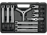 Set extractoare rulmenti Yato YT-25105, 12 in 1, 100-250 mm - imagine 1