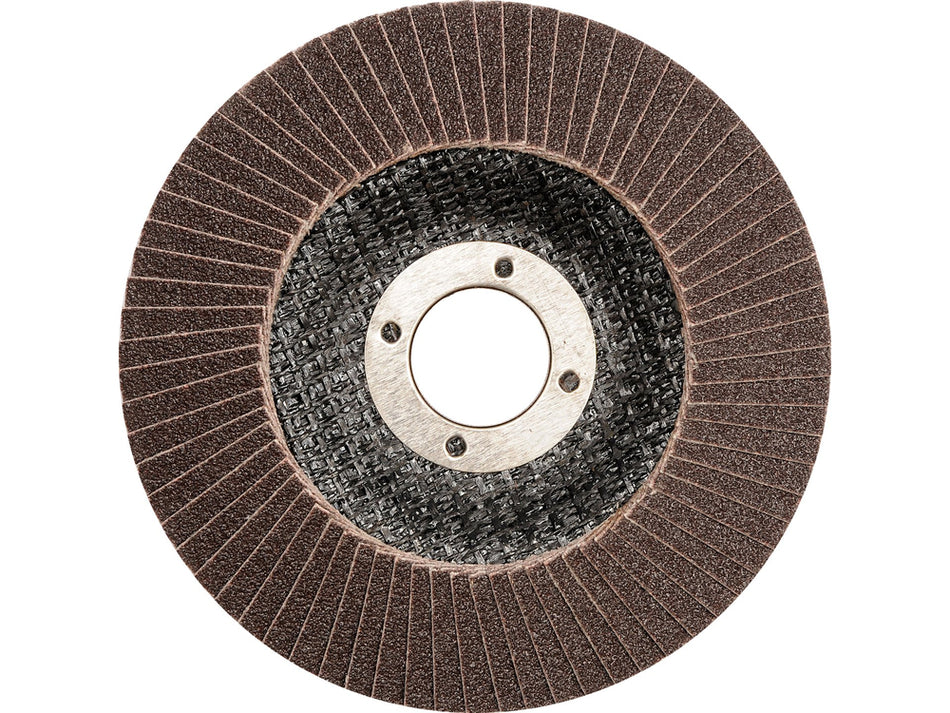 Disc lamelar slefuit 125mm, P80 – pentru lemn, metal si materiale plastice