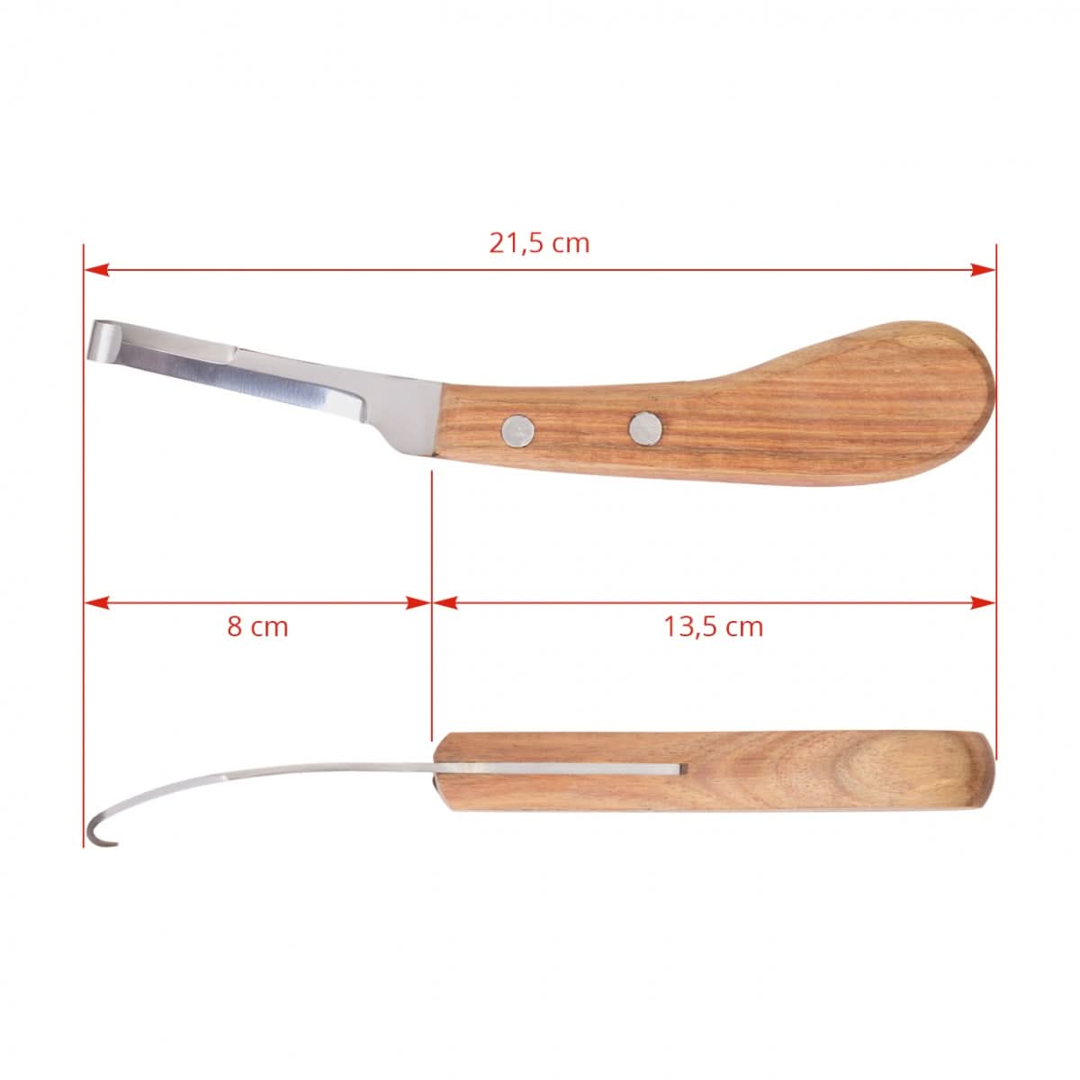 Cutit reneta dublu taisu inox pentru copite oi capre cai