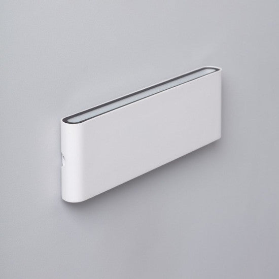 Aplica LED Long extra-plata, 24W, 2160 lm, 300x98x40 mm