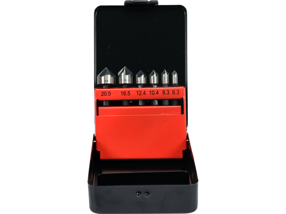 Set 6 zencuitoare pentru metal, prindere hexagonala 6.3-20.5 mm, Yato