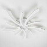 Lustra LED 70W, 10 Brate, Telecomanda IR, 3 Culori, 700 mm