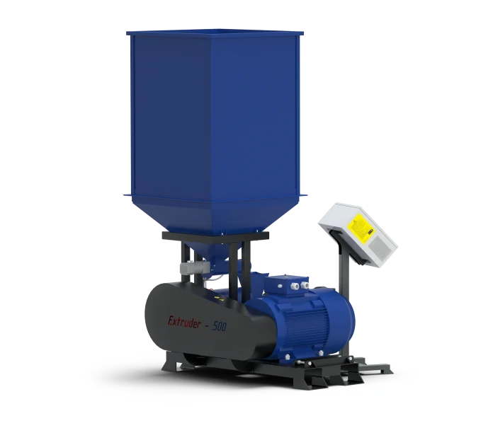 Buncar pentru extruder EGK-500 – Capacitate mare si alimentare continua