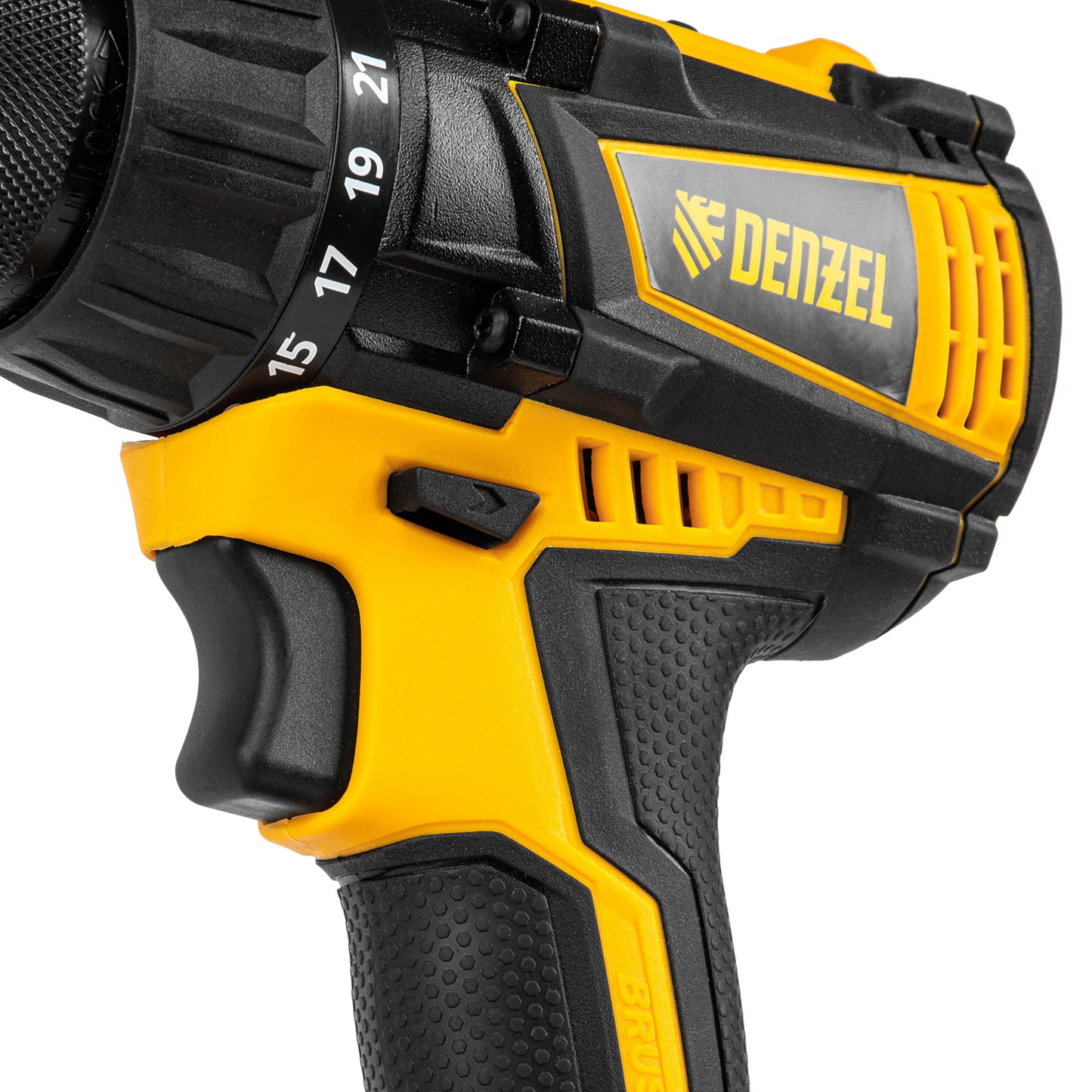 Masina de gaurit cu acumulator fara perie BLDL-IB-18-02, Li-Ion 18 V, 1,5 Ah, 2 viteze, Denzel