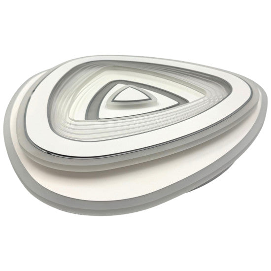 Plafoniera LED Halimede 105W, 6800lm, Ø400x400x60mm