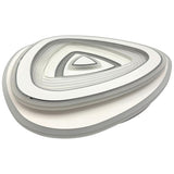Plafoniera LED Halimede 105W, 6800lm, Ø400x400x60mm