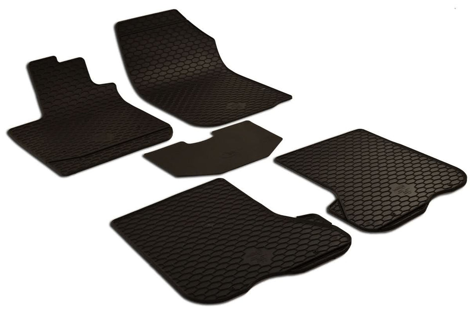 Covorașe Auto Cauciuc Umbrella Gri Carbon pentru Dacia Sandero/Stepway (2012-2020) - 5 Piese