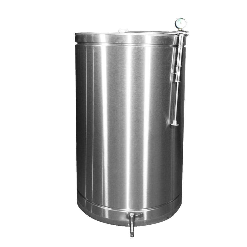 Butoi din inox cu capac flotant, capacitate 180L, Tehno Ms #719 - ZEP.RO - Ți-e la îndemână!