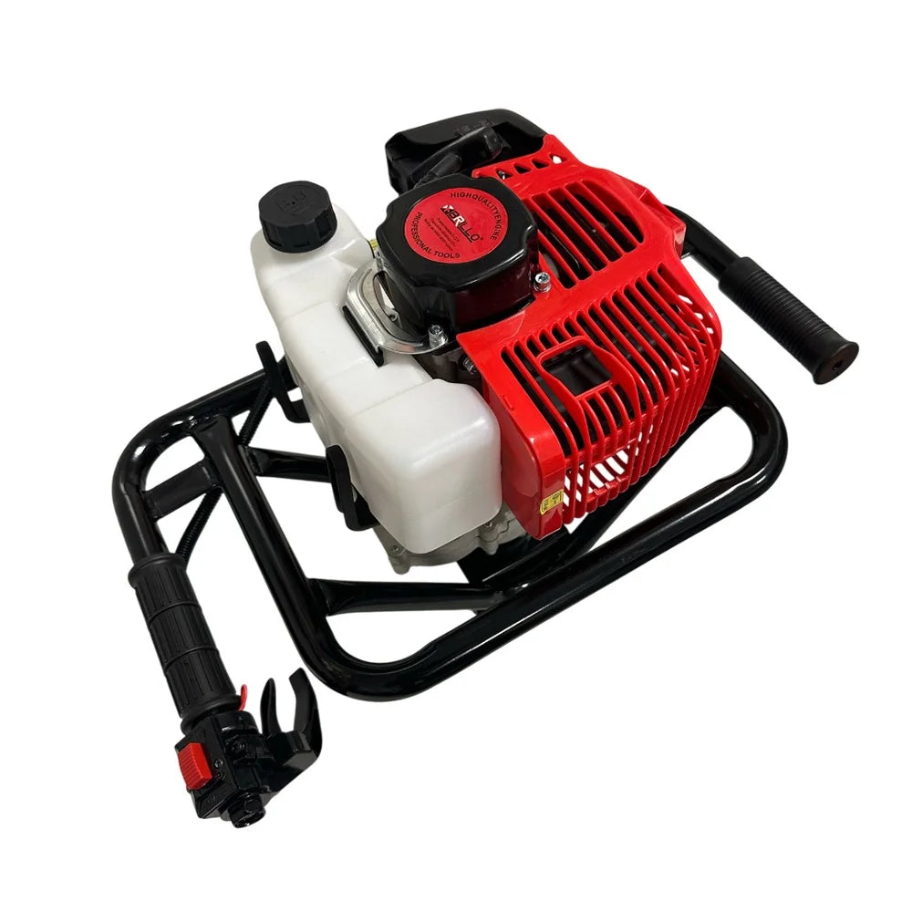 Motoburghiu foreza pamant Brillo 5.7CP 4200W 52cc 2T 9000RPM cu burghiu 150mm inclus