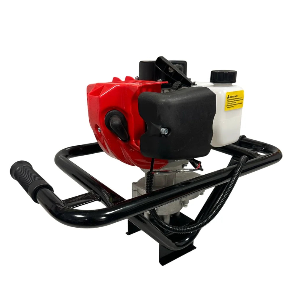 Motoburghiu foreza pamant Brillo 5.7CP 4200W 52cc 2T 9000RPM cu burghiu 150mm inclus