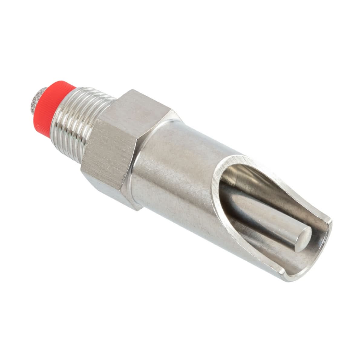 Suzeta cilindrica filet 1/2 pentru adapatoare porci din inox