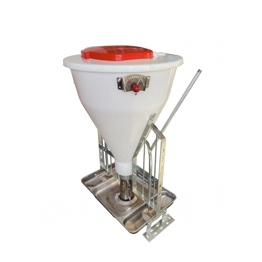 Hranitor porci PROFESIONAL Fermag 100kg, inox + niplu