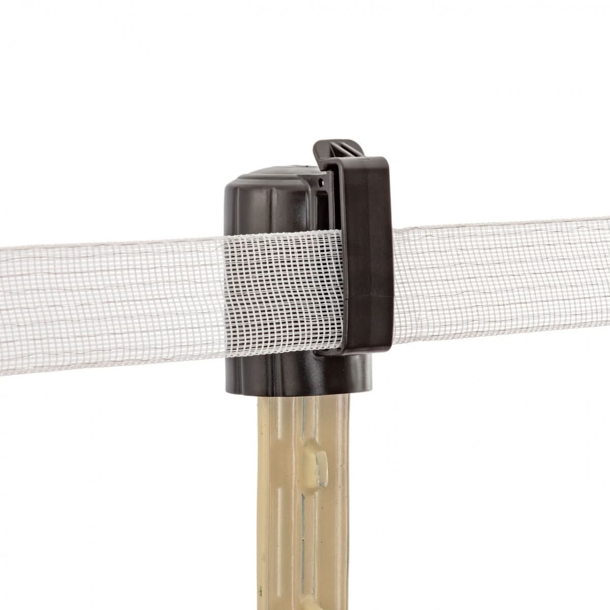 Izolator universal cap stalp T-post set 10 buc pentru fir franghie banda 40 mm gard electric