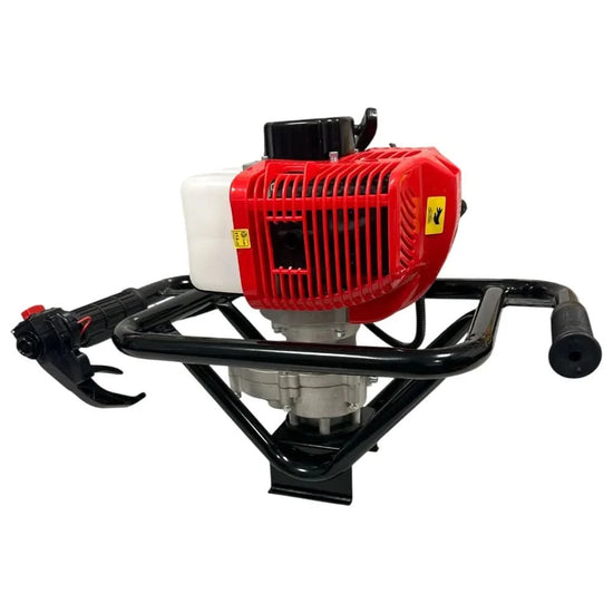 Motoburghiu pamant ZEP BRILLO 5.7CP, 4200W, 52cc, 2T, 9000rpm, burghiu 150mm inclus