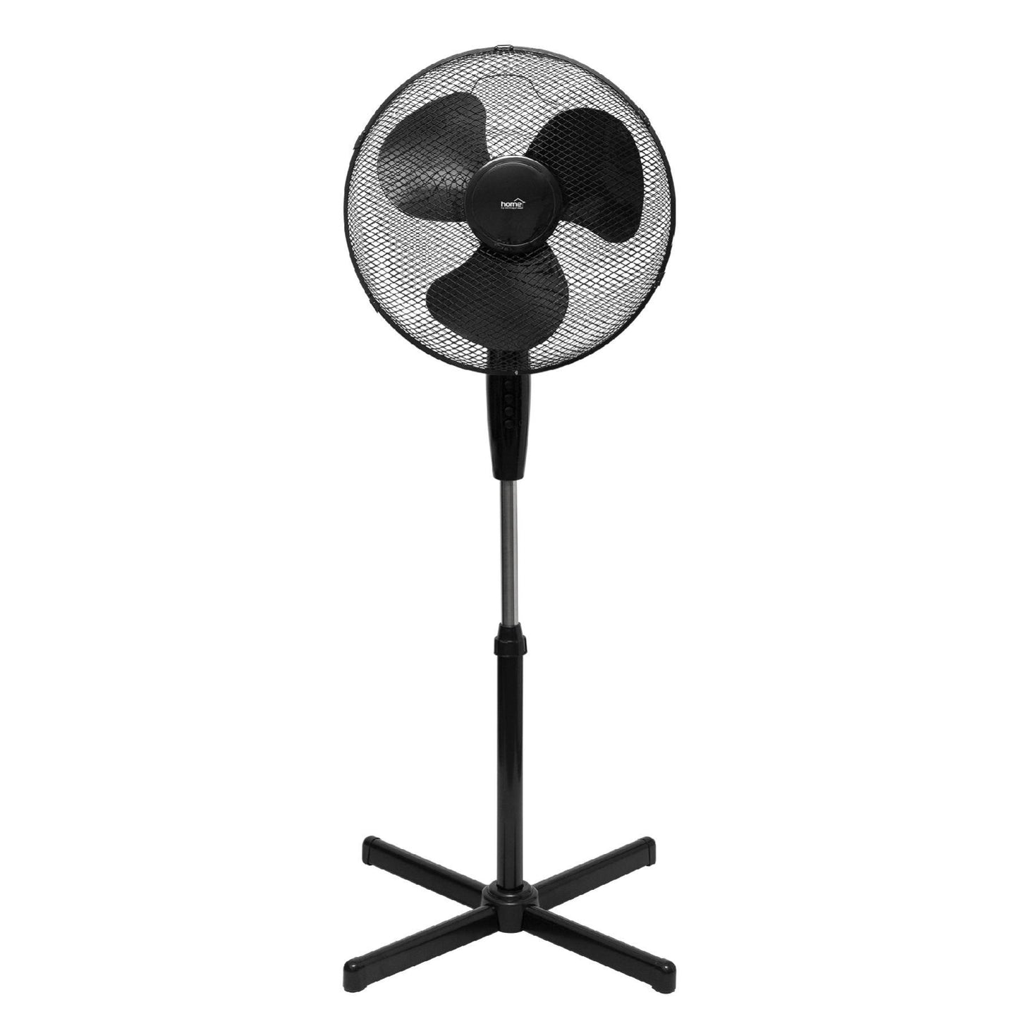 Ventilator cu stativ negru 40 cm 45W 3 trepte viteza model SF40BK
