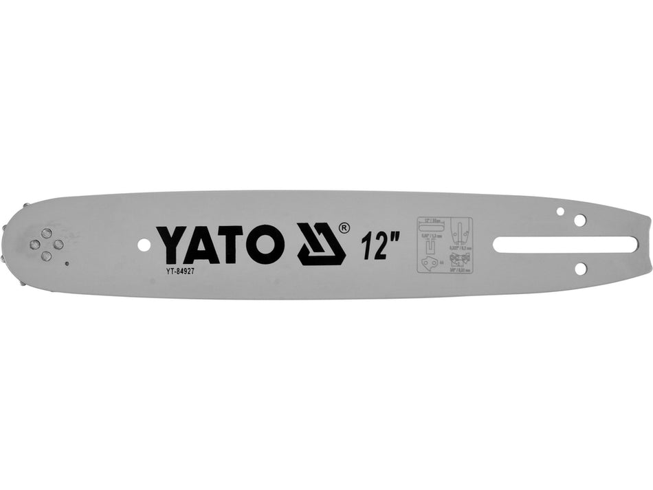 Lama drujba YATO 12", 3/8" pas, 0,05" latime, 44 de legaturi – otel mangan, ghidare precisa
