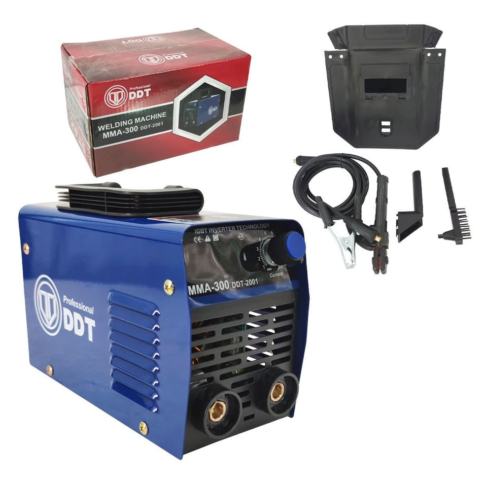 Aparat sudura invertor DDT-2001, 300A, MMA, LCD, IGBT, Anti Stick, 220V, DDT Professional