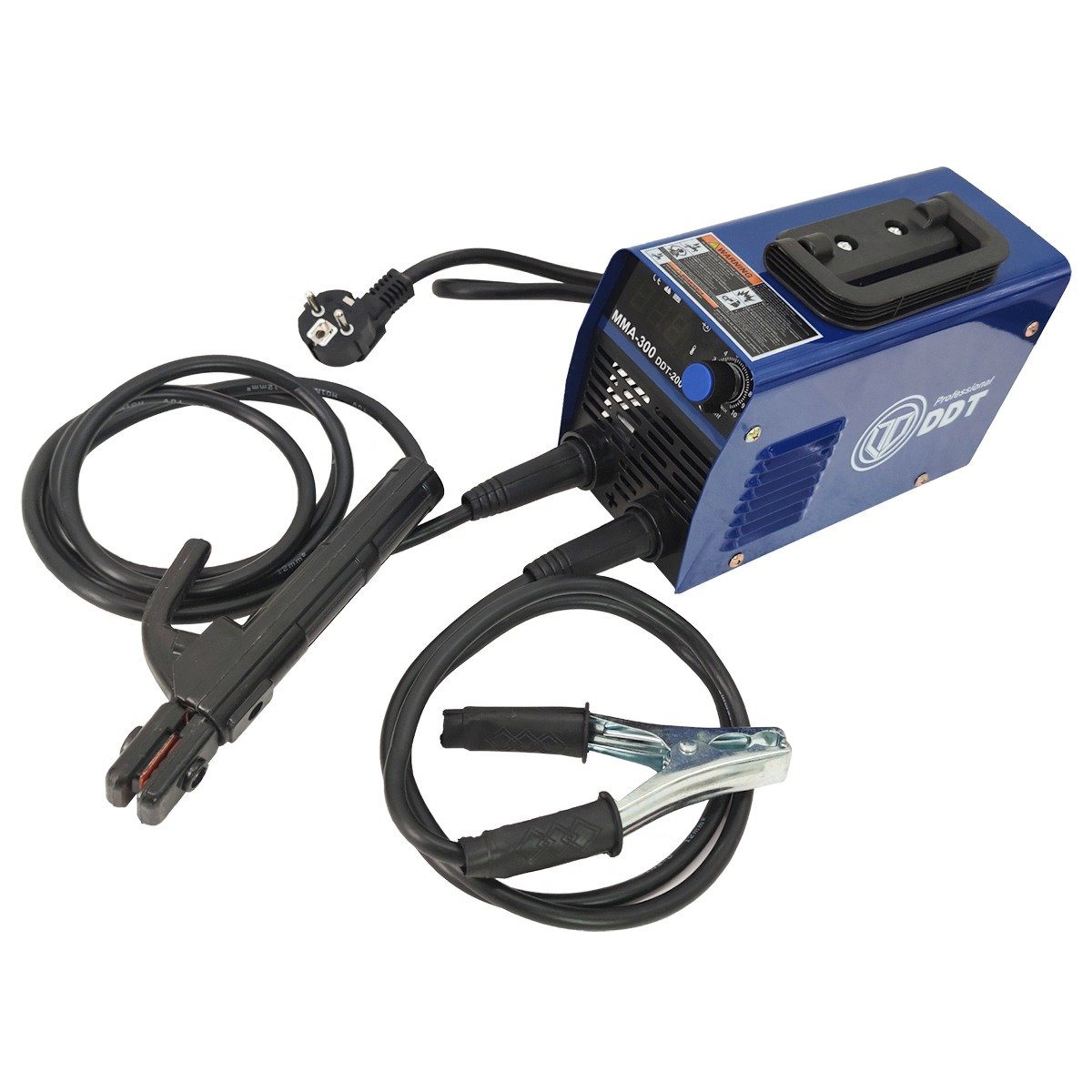 Aparat sudura invertor DDT-2001, 300A, MMA, LCD, IGBT, Anti Stick, 220V, DDT Professional