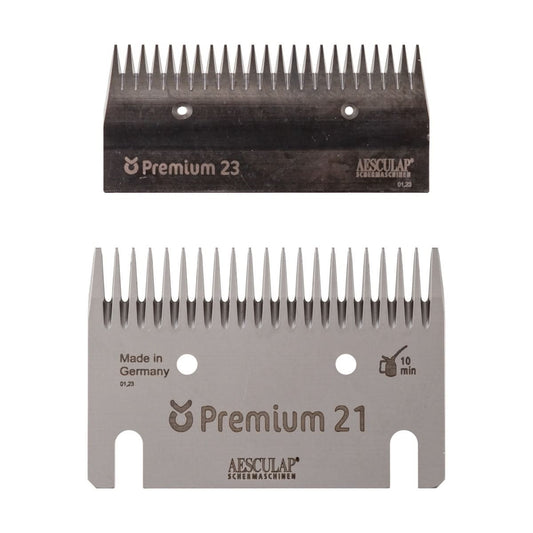 Set cuțite pentru mașină de tuns bovine/cabaline 21/23