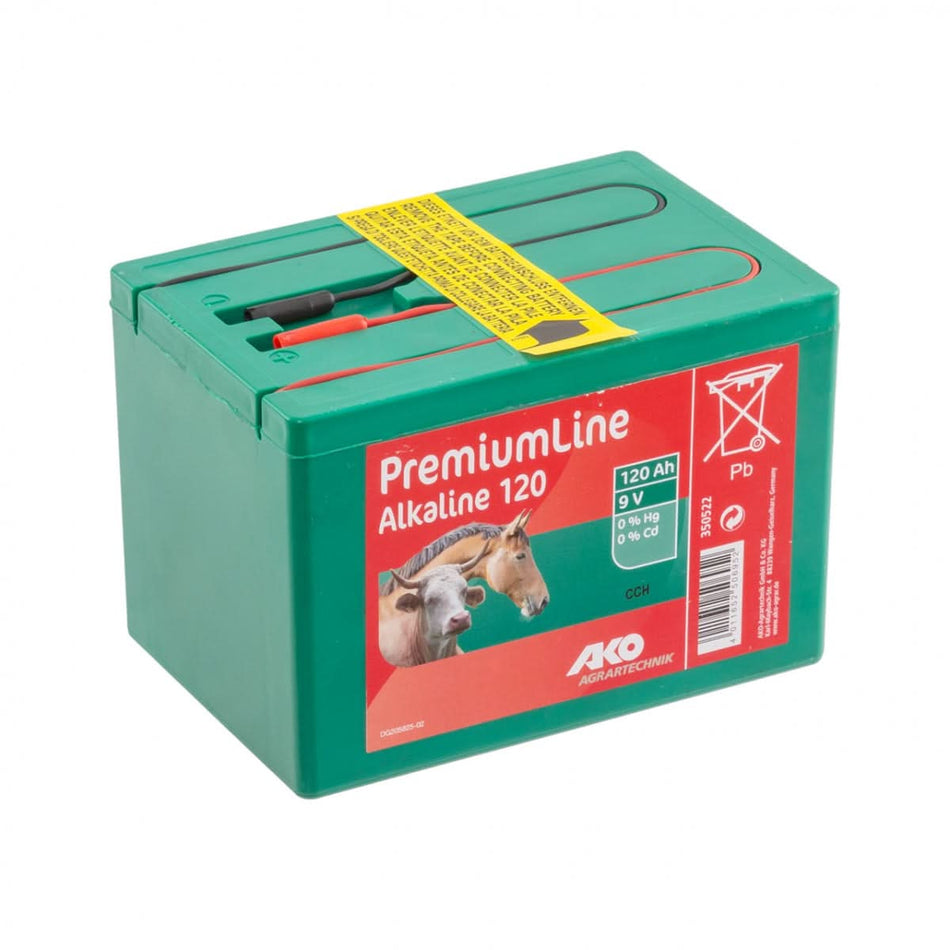 Baterie uscată 9V, 120 Ah, pentru aparat gard electric DL 250