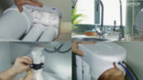 Filtru apa potabila cu osmoza inversa Aquaphor Morion RO-101S, 4 filtre (K5/K2/M/K7M), rezervor 5L, 190L/zi, protectie 99.9% bacterii si virusi