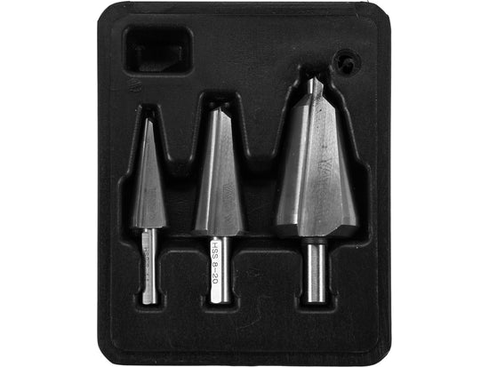 Set alezoare conice HSS 3-14, 8-20, 16-30 mm, Yato YT-44730 - imagine produs 3