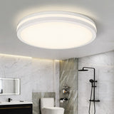Plafoniera LED IP65 40W, 3600lm, 300x55mm, Alb