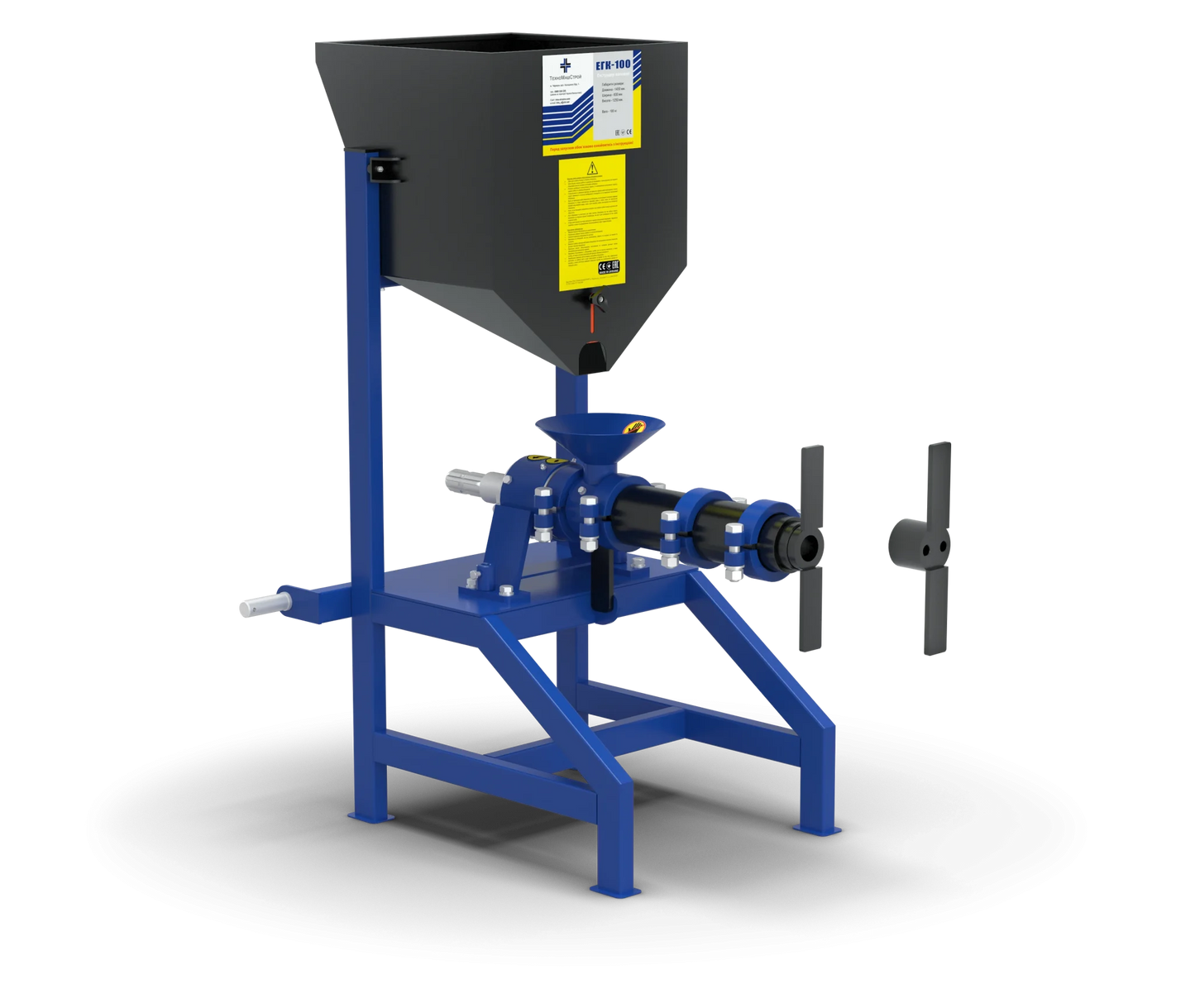 Extruder EGK-100 PTO – Procesare cereale direct cu tractorul