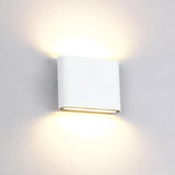 Aplica LED extra-plata, 6W, 540 lm, 115x90x30 mm