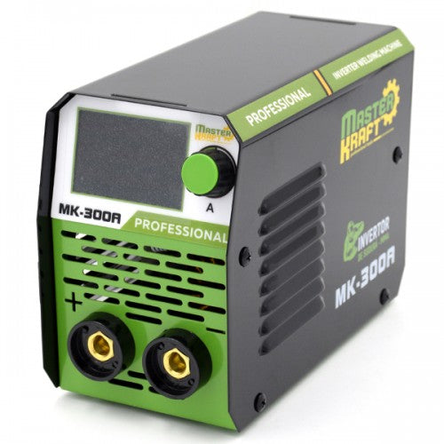 Invertor de sudura Master Kraft MK-300A, 300A, tehnologie IGBT, afisaj digital, kit complet