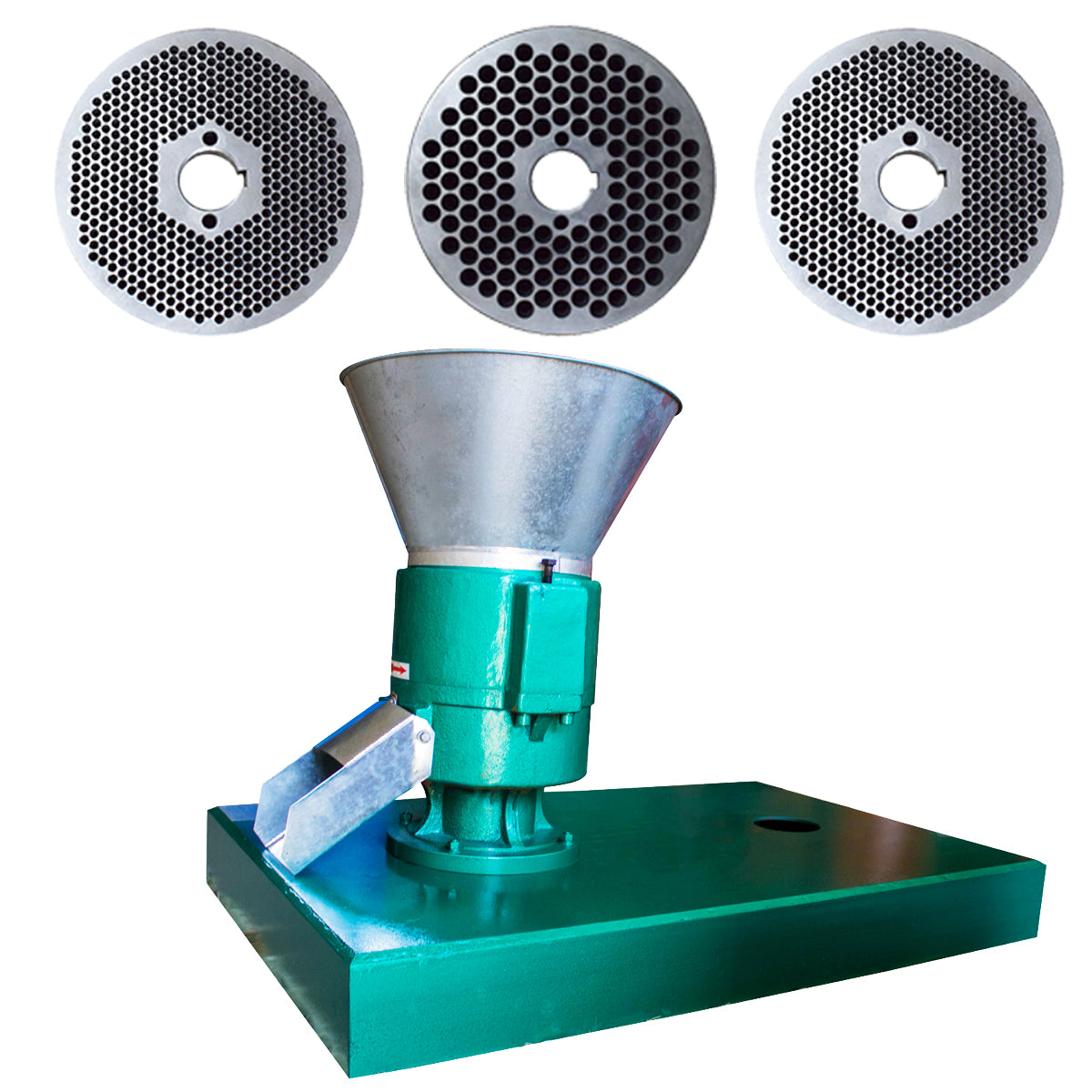 Granulator furaje ZEP Eurogran-150 cu 3 matrite, fara motor, capacitate 150 kg/ora