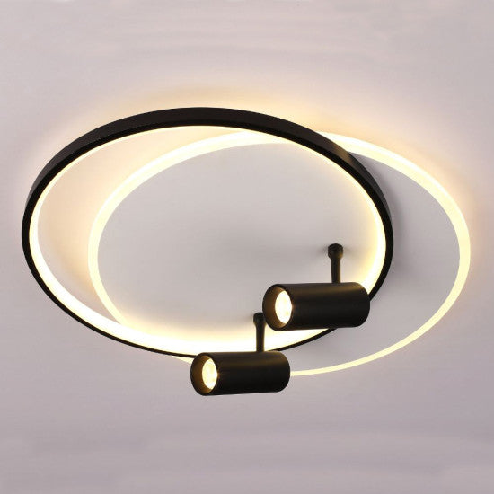 Lustra LED cu Spot Carina 60W, 3800lm, 3000K/4000K/6500K, telecomanda