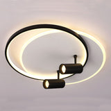 Lustra LED cu Spot Carina 60W, 3800lm, 3000K/4000K/6500K, telecomanda
