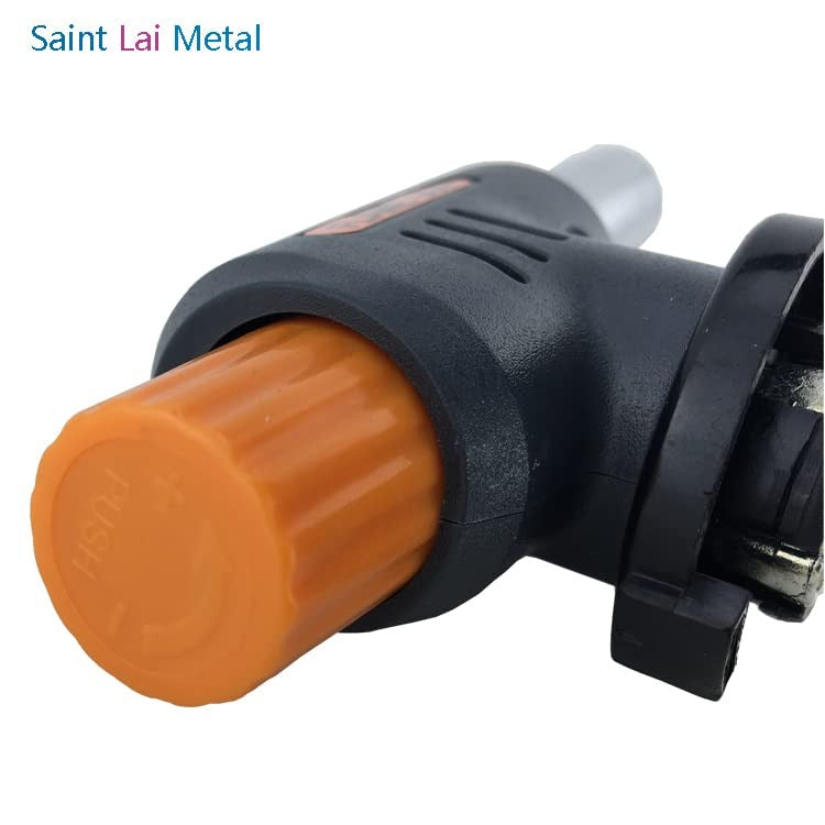 Cap arzator portabil pentru butelii gaz M7 807, pistol de lipit si flambat, 1300°C